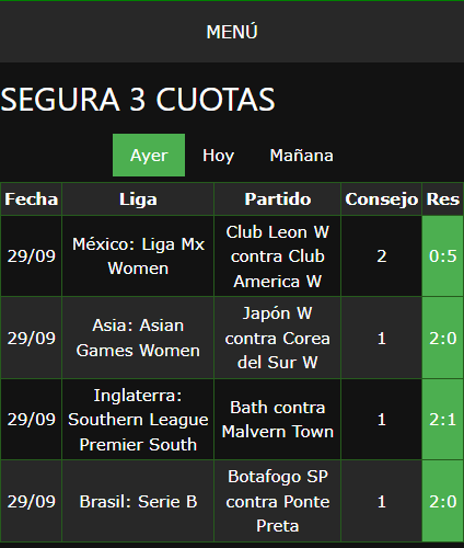 boletas de apuestas ganadoras